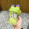 X152-7008 Double-spout straw cup, summer water cup for girls, cute portable cup for children, high appearance level for students, plastic water bottle for adults details Picture